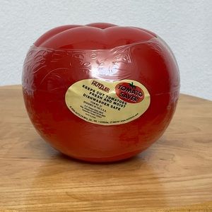 NWT Hutzler Red Tomato Keeper Kitchen Storage Organization Keep Fresh Veggie